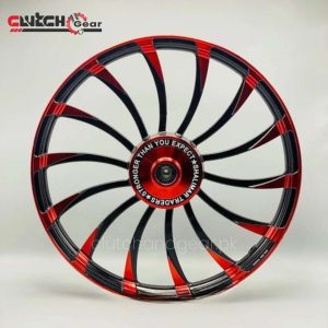 Red Curve Alloy Rims for CD70