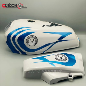 Markhor White/Blue CG125 fancy