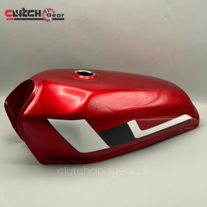 Wine Red Irani-Style Fuel Tank fancy