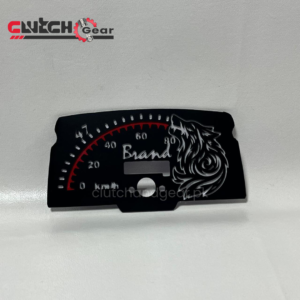 Customised Meter Dial Wolf Desgin With Free Meter Kit